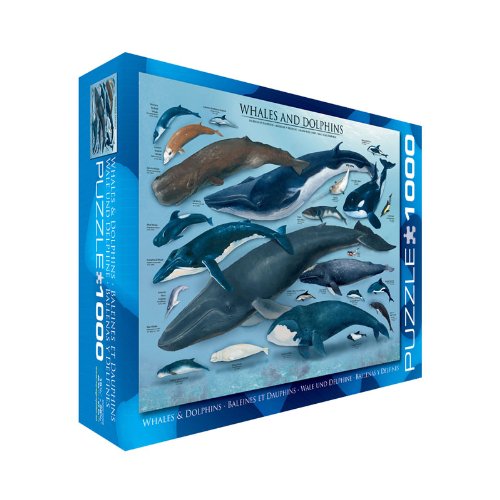 EuroGraphics Whales and Dolphins Puzzle (1000-Piece)