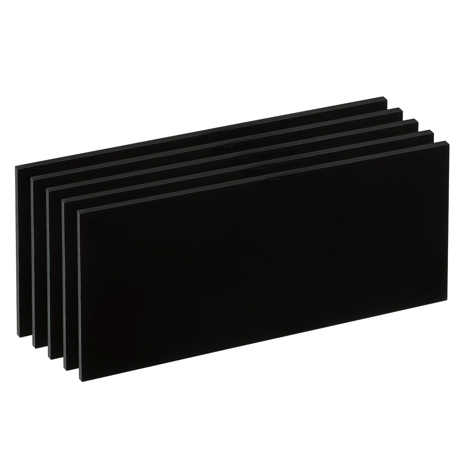 PATIKIL Welding Len Shade 12 Glass 4.25"x 2", 5 Pack Hardened Glass Black Darkening Filter Plates Covers Replacement for Weld Helmet Hood