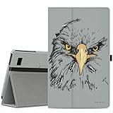 MoKo Case for Fire 7 2015 - Slim Folding Cover for Amazon Fire Tablet (7 inch Display - 5th Generation, 2015 Release Only), Eagle