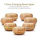 InnoGear 200ml Aromatherapy Essential Oil Diffuser Wood Grain Ultrasonic Cool Mist Diffusers with 7 Color LED Lights Waterless Auto Shut-Offthumb 2