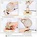 Crystal Ball Table Lamp - HAITRAL Vintage Modern Night Light Lamp, Nightstand Decorative Room Gold Desk Lamp for Bedroom, Living Room, Kitchen, Dining Room (HT-BD012G)