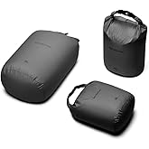 Bee Nesting Ultralight Dry Bag Set for Backpacking, Waterproof Dry Sack for Camping, Hiking, Motorcycle, Lightweight Stuff Sack Set of 3 Pack