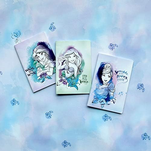 Doodle Princess Combined Soft Bound Diary (Set of 3 - B6: 4.75 inches X 7 inches, 80 GSM, 80 Pages Each)