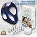 Anti Snoring Chin Strap - 8 Pairs Nose Vents & Travel Box - 2 Type Nasal Dilators & Adjustable Stop Snore Device for Men and Women - Snore Reducing