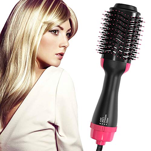 Hair Dryer Brush, Blow Dryer Round Brush Volumizer in One, Roller Brush  Hair Dryer Negative Ion Round Brush