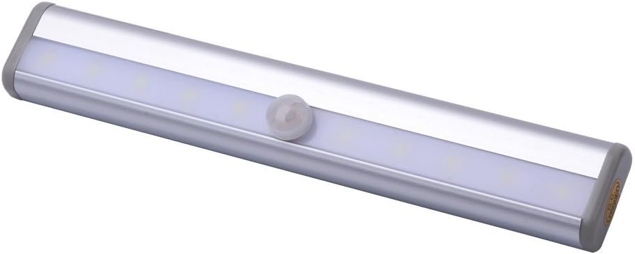 Anway Motion Sensor Light Cabinet Motion Sensing Closet Cupboard Wardrobe Attics Hallway Stairs Drawer Washroom Step Storage Safe LED Light Stick-on Anywhere Battery Rechargeable Wireless Portable