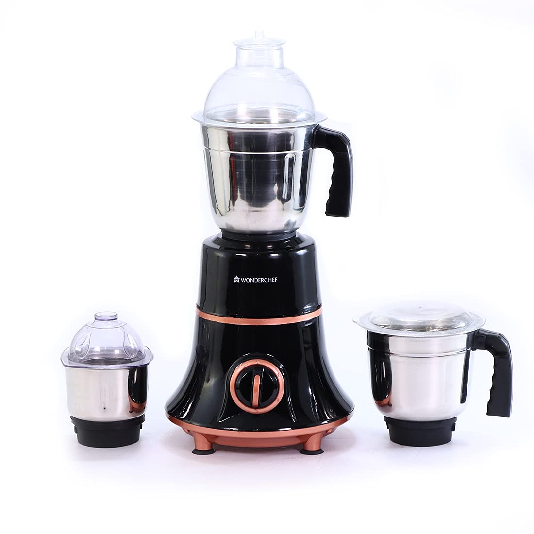 Buy Wonderchef Glory Mixer Grinder, 600 W with 3 Stainless Steel Jars