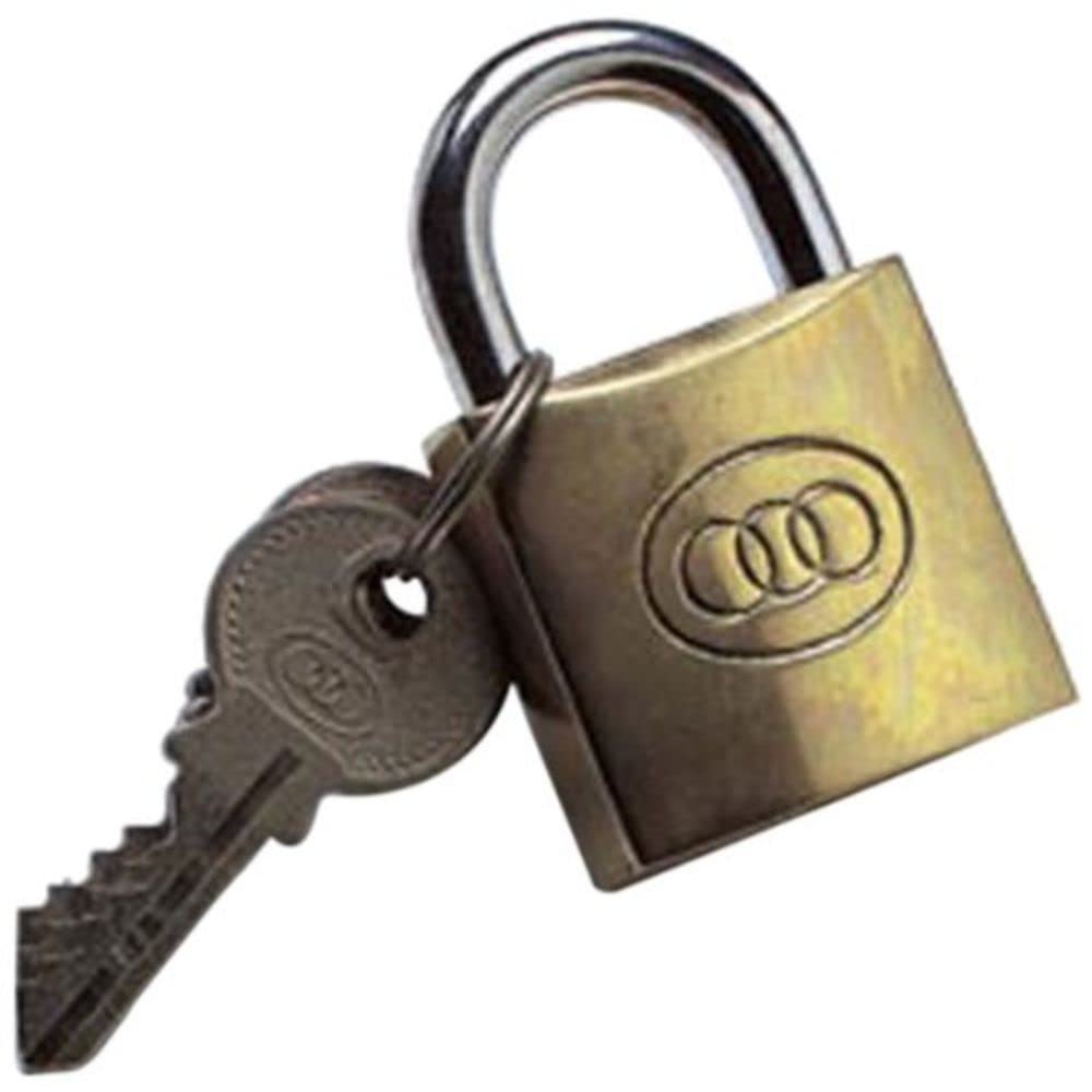 Merriway® BH01138 Brass Tri Circle Padlocks Heavy Duty, 50 mm (2 inch)
