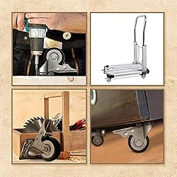 12 Pack 2-Inch Caster Wheels WITH BRAKE Swivel