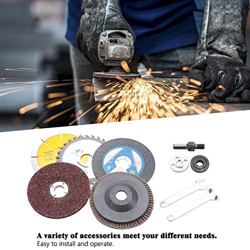 Cutting Disc, Electric Drill Conversion Angle Grinder Connecting Rod Cutting Disc Polishing Wheel Accessory for Rust Removal Wood Carving Craft Polishing