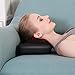 Massager Pillow shiatsu Deep Kneading Massage Pillow 4 Rollers with Heat for car, Home, Office; for Neck, Shoulder, Back (Black)