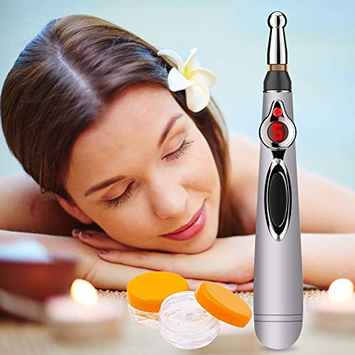 Acupuncture Pen, Electronic Acupuncture Pen, Pain Relief Therapy, Meridian Energy Pulse Massage Pen, 1 x AA Battery (Not Included) - Thumbnail 6