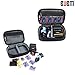 BUBM 3pcs/Set Waterproof Portable Universal Multi-Functional Digital Storage Bag Electronic Accessories Cable Organizer Bag Carrying Case Camera Lens Charger Cable Organiser Triple Set Bag
