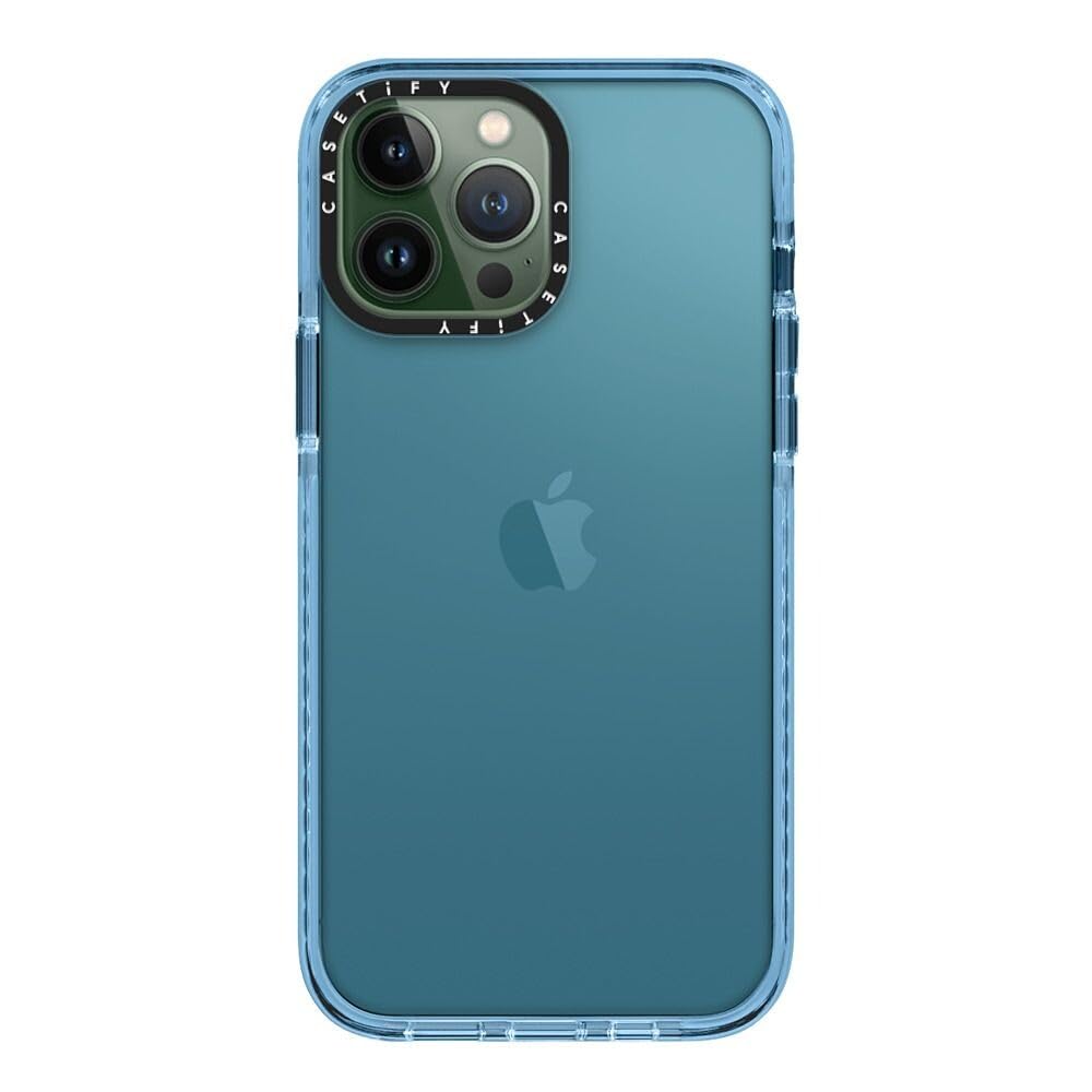 CASETiFY Impact iPhone 13 Pro Max Case [6.6ft Drop Protection] - Sierra Blue