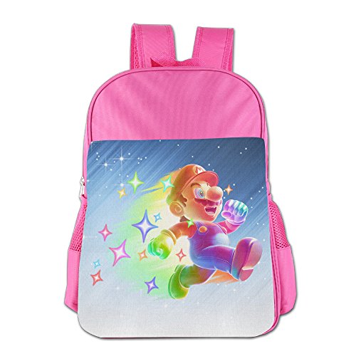 FUOALF Super Mario Bro Kids Children Boys Girls Shoulder Bag School Backpack Bags
