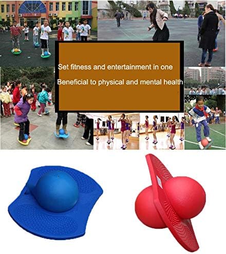Pogo Ball Space Hopper Balance Jump Ball Balance Board Exercise Bounce Space Ball Game Home Indoor Fitness Body Training Assistant Workout Accessories For Adults - Image 4