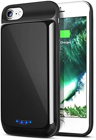 Charging Case iPhone 6 6s 7 8, BEAUBOMB Rechargeable 4000mAh Fast Charge Battery Case Extended Portable Phone Power Quick Charger Cases For Apple iPhone 6 6s 7 8 - Black