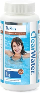 Clearwater TA Plus Alkalinity Increaser for Pool and Spa White 19x9.7x9.7 cm view 1