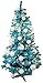 Homegear 6FT Artificial Turquoise Christmas Tree Xmas Decoration
