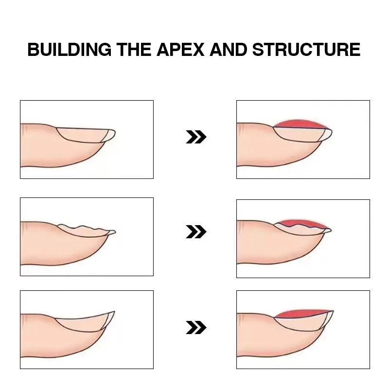 DM Professional Builder Nail Gel in A Bottle, LED Nail Lamp Cured Hard Gel Nail Strengthener BIAB, 15 ml (Nude Pink #007) - Image 5