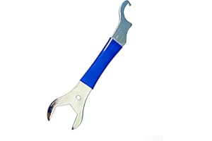 HXILAJM Beer Faucet Wrench Heavy Duty Draft Beer Tap Wrench - 26mm Metric Open-End Hex Nut Keg Spanner for Draft Beer Coupler