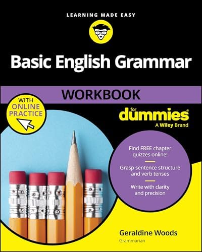 Amazon.com: English Grammar Workbook For Dummies with Online