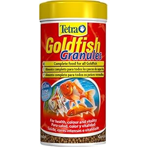 Tetra Goldfish Fish Food Granules, Complete Fish Food for All Smaller Goldfish, 80 g