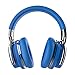 COWIN E7 Active Noise Cancelling Headphones Bluetooth Headphones with Microphone Deep Bass Wireless Headphones Over Ear, Comfortable Protein Earpads, 30 Hours Playtime for Travel/Work, Blue