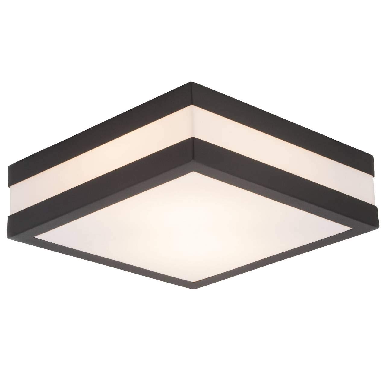 Brilliant 96233/63 A++ to E Outdoor Wall and Ceiling Light 11 W E27 Anthracite 1 x 28.5 x 8.5 cm