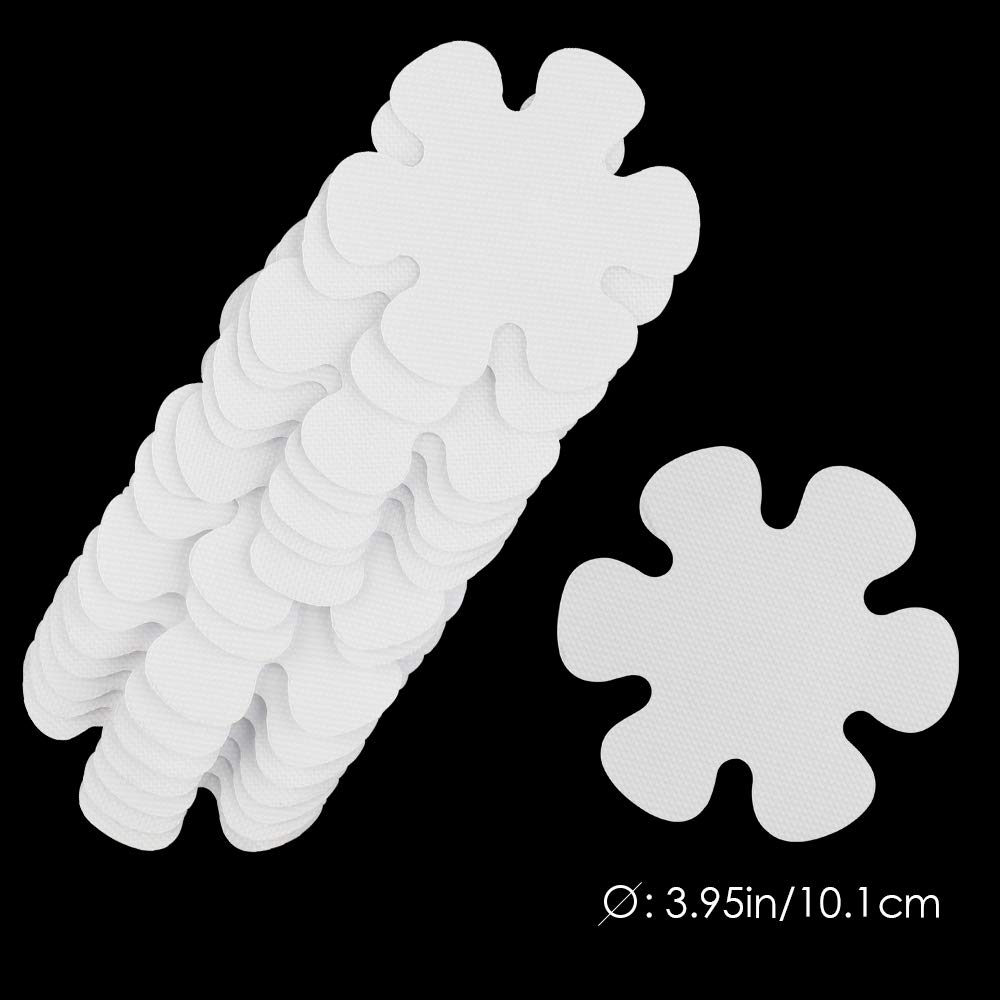 btcus4 Bathtub Anti-slip Stickers Adhesive Safety Treads for Tubs Bath,Showers,Pools,Stairs or Other Slippery Spots -20 Pieces 4 Inches