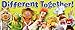 Eureka Muppets 'Different Together' Classroom Banner Poster, 12