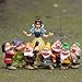 Snow White and the Seven Dwarfs Figures Cake Topper Doll Playset 8pcs Set New
