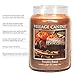 Village Candle Crisp Apple 16 oz Glass Jar Scented Candle, Medium
