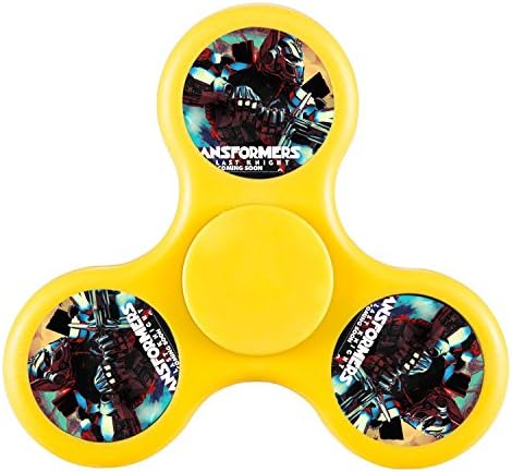 ELIPO 2017 Transformers The Last Knight Fidget Spinner Finger Toy For Stress and Anxiety Relief