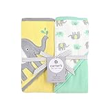 Carters 2-pk. Hooded Elephant Towel Set