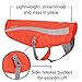 Ruffwear, Track Jacket High Visibility Reflective Safety Jacket for Dogs, Blaze Orange, Small/Medium