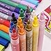 Acrylic Paint Pens for Rocks Painting, Glass, Metal, Canvas, Easter Egg, Halloween Pumpkin, Wood, Ceramic, Fabric, Photo Album, DIY Craft Supplies, Acrylic Paint Marker Pens Set of 12 Colors