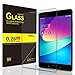 IVSO Screen Protector for Asus Zenpad Z8s, Tempered-Glass [Crystal Clearity] [Scratch-Resistant] [No-Bubble Easy Installation] for Asus Zenpad Z8s ZT582KL Tablet(2pcs)