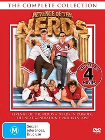 Revenge Of The Nerds Complete Collection Die Rache Der Eierkopfe Die Supertrottel Operation Kleinhirn Chaos Kings Import Mit Deutschem Originalton Amazon De Robert Carradine Anthony Edwards Curtis Armstrong Julia