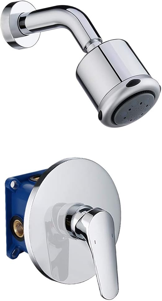 Iriber Shower Trim Kit With 3 Spray Touch Clean Shower Head Wall