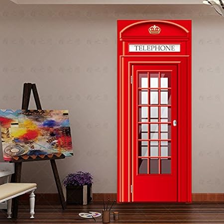 S.Twl.E Imán de nevera Retro Phone Booth creativo armario ...