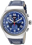 Swatch Men's YOS449 Analog Display Quartz Blue Watch