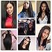 Kbeth 10A Grade Brazilian Virgin Hair Straight 3 Bundles 18 20 22 with 16 Closure 100% Cheap Human Hair Weave Straight Remy Hair Bundles Soft No Shedding Hair (18 20 22 + 16 Closure)