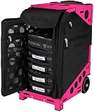 ZUCA Oxford Pro Artist Bag w/Frame & 5 Storage Pouches (Neon Pink)
