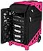 ZUCA Oxford Pro Artist Bag w/Frame & 5 Storage Pouches (Neon Pink)