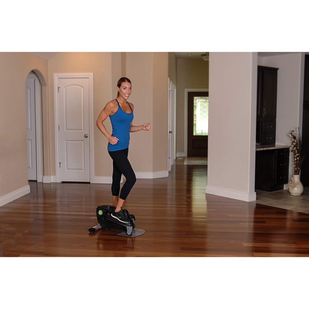 Stamina Inmotion Compact Strider Foot Exercise Machine - Under Desk Elliptical - Standing or Seated Elliptical Fitness Equipment