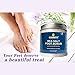 Elbahya Natural Sea Salt Foot Scrub & Deodorizer, Perfect Care for Dry Cracked Feet and Heels