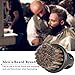 Anself Men's Beard Brush Barber Hair Sweep Brush Mustache Shaving Brush for Hairdressing Salon Household