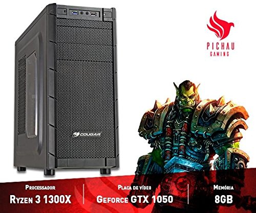 Computador Gamer Pichau Amd Ryzen 3 1300x 8gb (geforce Gtx 1050 2gb) 1tb