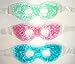 Hot / Cold Therapeutic Bead Pearl Gel Eye Masks (Pack of 3)